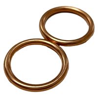 ALBA エキゾーストマフラーガスケット(2個入) EGM-23-2 1袋（直送品）