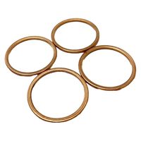 ALBA エキゾーストマフラーガスケット(4個入) EGM-25-4 1袋（直送品）