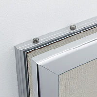 ベルク アルモード 掲示ボード 612 ステン 屋内用 2100×900 掲示シート仕様 612S 140804 1台（直送品）