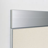 ベルク アルモード 掲示ボード 695 シルバー/ボードライトグレー 屋内用 W1200×H955 695CーGY 153361 1台（直送品）