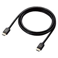 エレコム HDMIケーブル HDMI2.1 ウルトラハイスピード 8K/60Hz 3m 黒 ECDH-HD21E30BK 1個（直送品）