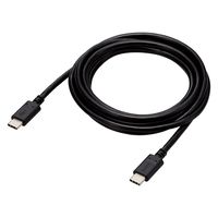 タイプCケーブル (USB-C to C) PD対応 100W 2m 黒 MPA-CC5P20BK エレコム 1本（直送品）