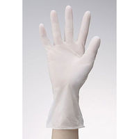 イワツキ　クリーンハンドグローブ　パウダーフリー　滅菌済　プラスチック　6.5サイズ　004-41531　1箱（20双入）（使い捨てグローブ）（わけあり品）