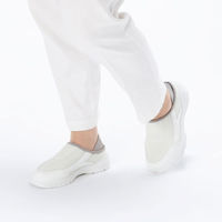 【アスクル限定】コマリヨー メッシュ2WAYナースシューズ グレー 3L （26.0～26.5cm）1足  医療 介護 シューズ オリ オリジナル（わけあり品）