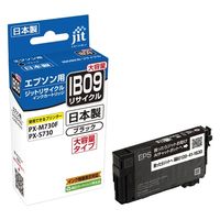 ジット エプソン（EPSON）用 リサイクルインク JIT-EIB09BB ブラック 大容量 IB09KB対応 1個