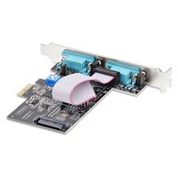 Startech.com シリアルカード PCI Expres x1 2ポート 2S232422485-PC-CARD 1個