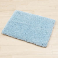 センコー ハピネス バスマット 約45×60cm ブルー THE210504 1枚（直送品）
