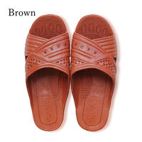 ストロング 防水 シャワーサンダル 紳士LL ブラウン 10-7-203 1足