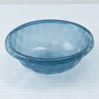 センコー チェッカー ウォッシュボール 洗面器 ブルーグレー KAS 1個（直送品）