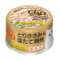 いなば CIAO チャオ キャットフード 猫 とりささみ＆ほたて 国産 48缶 キャットフード 猫用 缶詰