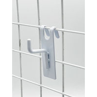 ユノックス ワイヤーネット用フックPE塗装25mm 1セット（1袋10本入）