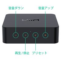 ミュージックストリーマーWiiM Pro+リモコンセット WIIM-PRO-WITH-REMOTE 1個（直送品）