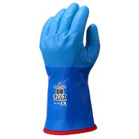 【ポリウレタン手袋】 ショーワグローブ 防寒テムレス ブルー 3Lサイズ NO282-3L 1双