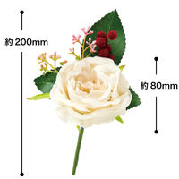 ヘッズフルリールアレンジメント/クラシックホワイトー1 1袋（6個入）