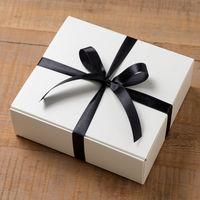 ヘッズサテンリボンBLACK16mm 1袋（1巻入）