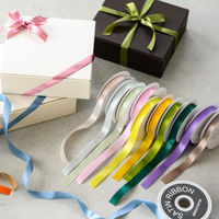 ヘッズサテンリボンSMOKYPINK16mm 1袋（1巻入）