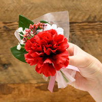 ヘッズ母の日フルリールミニブーケー1/レッド 1袋（6個入）