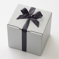 ヘッズ 両面サテンリボンDARKGRAY16mm 1袋（1巻入）