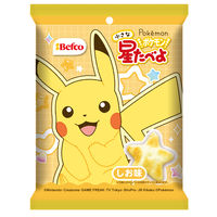 ポケモン 小さな星たべよ しお味 17g 10袋 栗山米菓 おやつ おせんべい　小袋 小分け 食べきりサイズ
