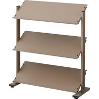 東谷 ROOM ESSENCE 2WAYラック 3段 幅805×奥行310×高さ855/910mm SBR DIS-73SBR 1台（直送品）