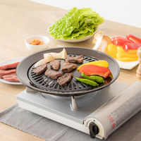 武田コーポレーション 焼き肉プレート YKP32BK 1箱(24個入)（直送品）