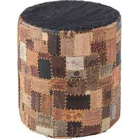 東谷 ROOM ESSENCE ラウンドスツール 幅380×奥行380×高さ440mm ブラウン FAB-006 1台（直送品）