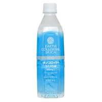 アース製薬 中硬水 ナノコロイドシリカ水 500ml 1箱（24本入）