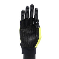 コーコス信岡 冷感手袋指だし ライム Mサイズ Z-402 1双