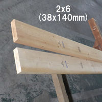 大日本木材防腐 SPFツーバイ材2×6×12F（38×140mm 長さ3657mm） 1セット(2本)（直送品）