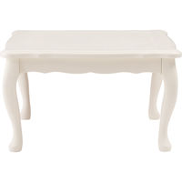 東谷 猫脚コタツ 長方形 KT-412WH 1台（直送品）