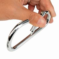 杉野工業 スチールカラビナ/#2322 105120100 1個