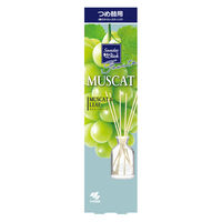 サワデー香るスティック 玄関・ 部屋用 マスカット＆リーフ 詰め替え 70ml 1セット（1個×3） 芳香剤 小林製薬