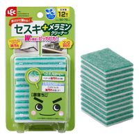 激落ちくん 水だけで落ちる セスキ＋メラミンクリーナー キッチン お掃除用スポンジ 油汚れ用 12枚入 1セット（1個×10）レック