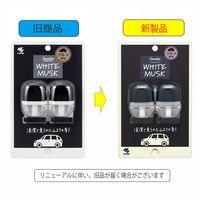 サワデー 車専用 クリップ パルファムホワイトムスク 6ml 1パック（2個入）クルマ 消臭剤 芳香剤 小林製薬