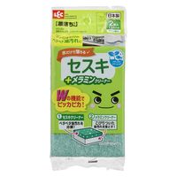 激落ちくん 水だけで落ちる セスキ＋メラミンクリーナー お掃除用スポンジ 油汚れ用 12カット×2枚 1個 レック