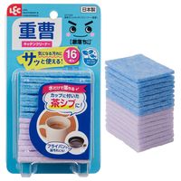激落ちくん 水だけで落ちる 気になる汚れにサッと使える キッチンクリーナー 重曹 茶シブ・油汚れ用 16枚入 1セット（1個×10）レック