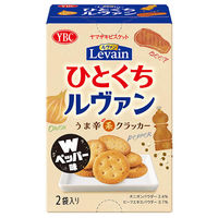 ひとくちルヴァンWペッパー味 3箱 ヤマザキビスケット クラッカー ビスケット