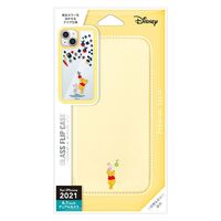 PGA iPhone13用 ガラスフリップケース くまのプーさん PG-DGF21K04POO 1個（直送品）