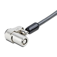 Startech.com セキュリティーワイヤー シリンダー錠 Noble Wedge NBLWK-LAPTOP-LOCK 1個