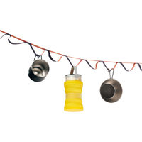 キャプテンスタッグ キャンプアウト カラビナ付きループロープ UM-1613 1個（直送品）