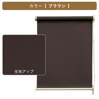 トーソー 【規格品】チェーンタイプ・ロールスクリーン 幅45cm×高さ180cm ブラウン 4975559890531 1セット（直送品）