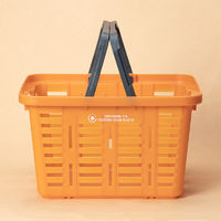 リングスター 対馬海洋プラスチック配合 やさしいバスケット 27L  AOPB-465  1セット（3個）　オリジナル　（寄付金付き） オリジナル