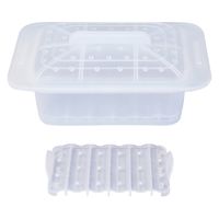 ワールド・クリエイト シリコーンスチーマー ウノ クリア 60059 1セット（3個）