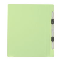 プラス 紙製ファイル フラットファイル 年組氏名 B5 タテ グリーン 79526 1袋(10冊入)