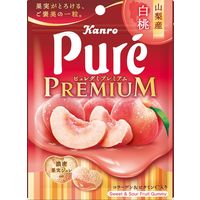 ピュレグミプレミアム山梨産白桃 54g 6袋 カンロ グミ