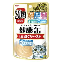 健康缶 20歳からの健康缶 まぐろペースト 40g 48袋 アイシア キャットフード 猫用 パウチ