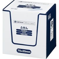 ジョインテックス ふせん75×25mm混色 100枚×40冊 P510J-M-40 1箱