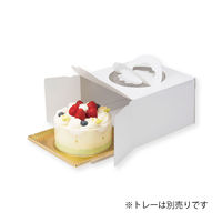 シモジマ 手提げデコホワイト 5寸 004232301 1袋(10枚)