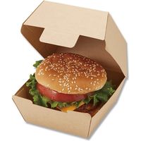 シモジマ ネオクラフト バーガーBOX 1個用 004248059 1袋(20枚)