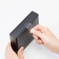 シモジマ タックラベルNo.770 プル付透明 28×40 007062246 1袋